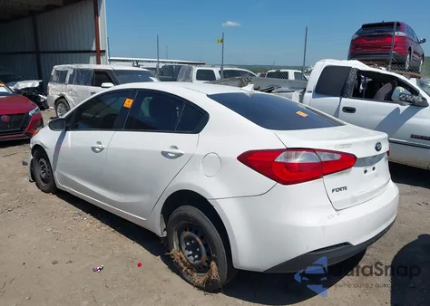 2016 Kia Forte Lx из США, поврежденный, VIN KNAFK4A61G5446635